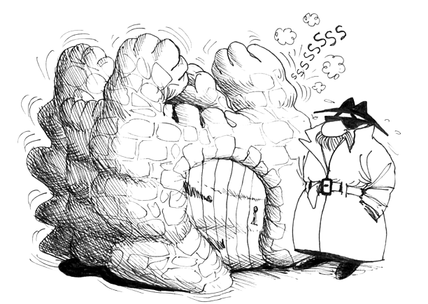 Deflating Bouncy Castle